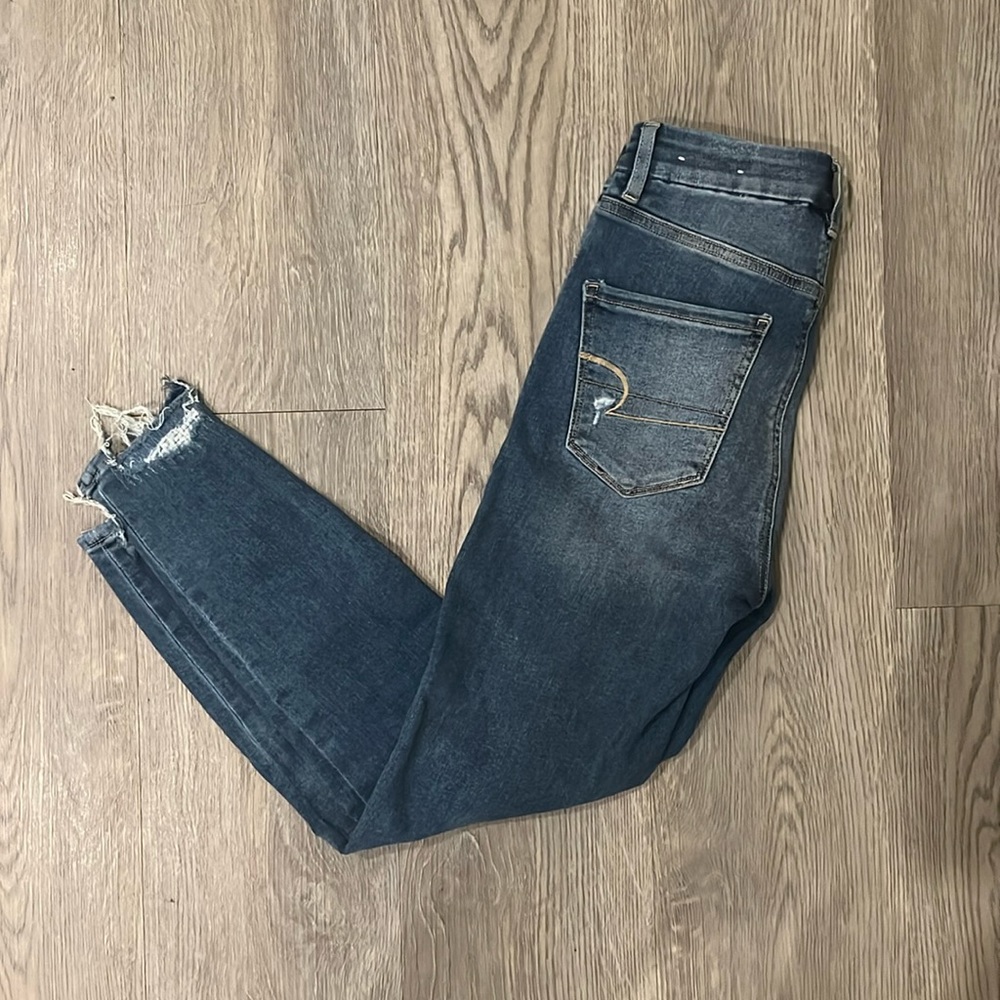 American Eagle 00 Curvy Hi-Rise Jegging x-short